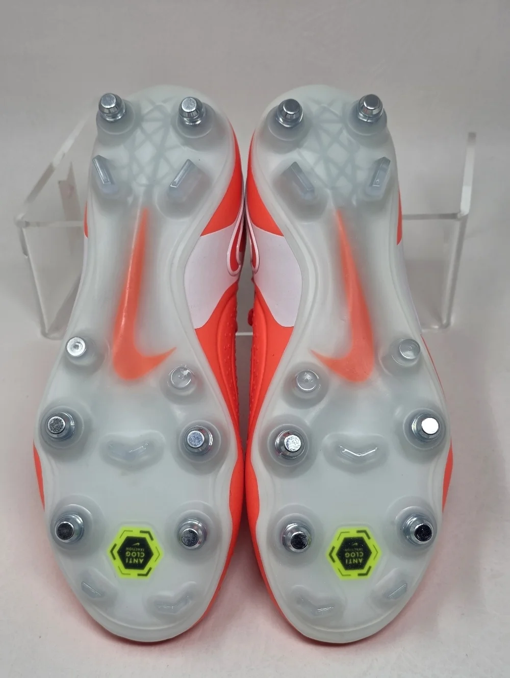 Nike Tiempo Legend 10 Elite Sg Pro Ac P Anti Clog Hot Lava Sz 5 HF4375-800 New